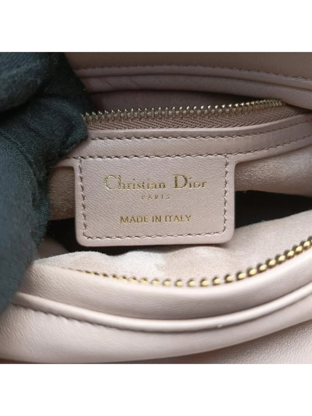Dior Lady Pink Lambskin Handbag